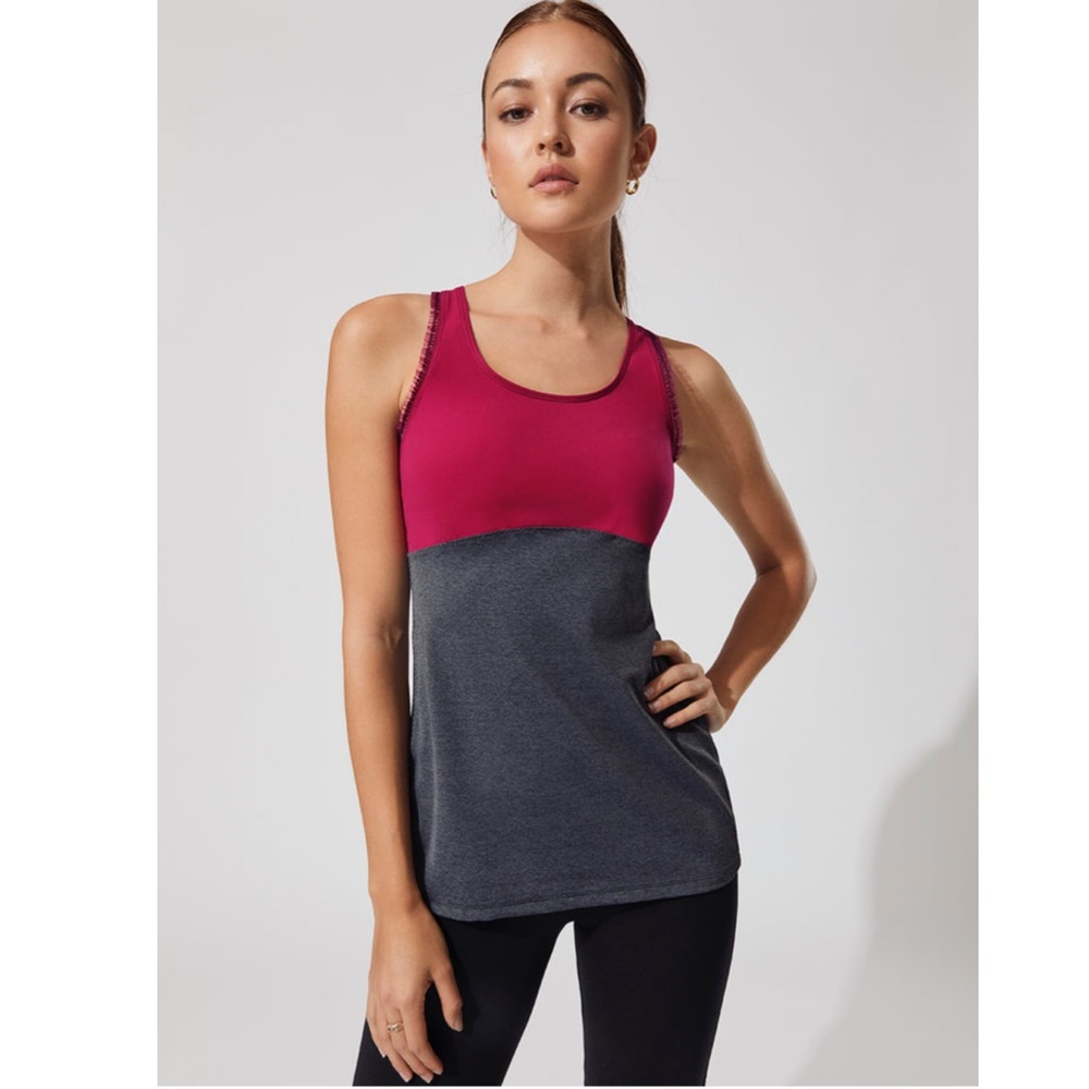 Sapopa Ana Top Ruffle Pink Grey Activewear Italy